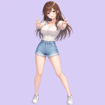 double finger gun