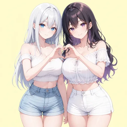 heart hands duo