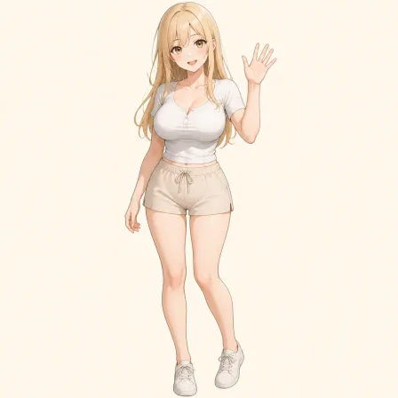 waving
