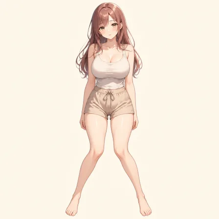 knees together feet apart