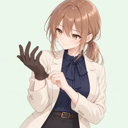 adjusting gloves