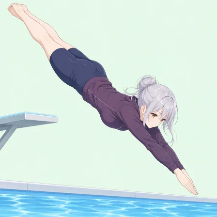 diving