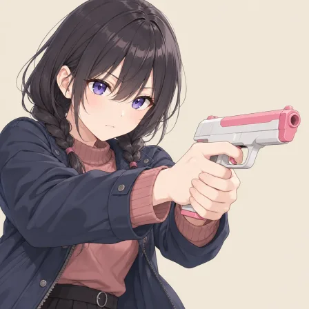 finger on trigger