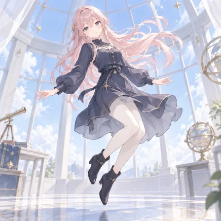 floating