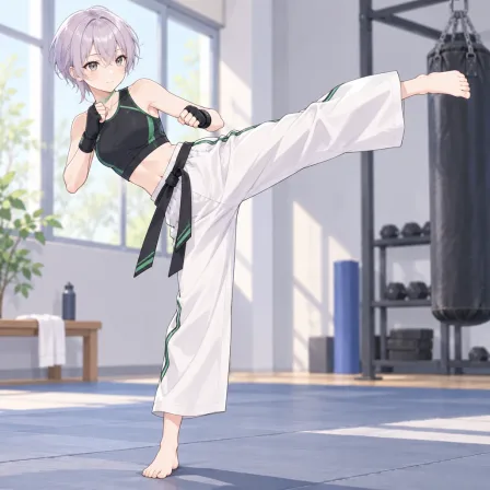 kicking