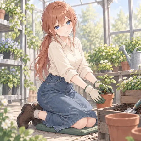 kneeling
