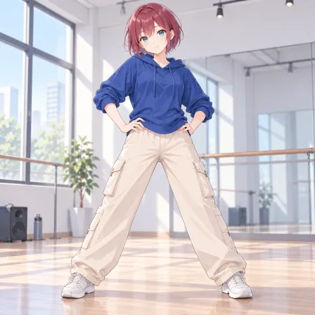 legs apart