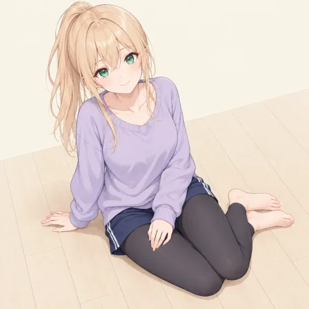 on floor