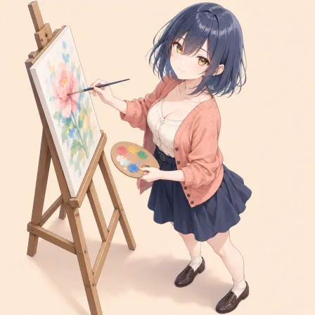 painting \(action\)