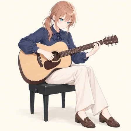playing instrument