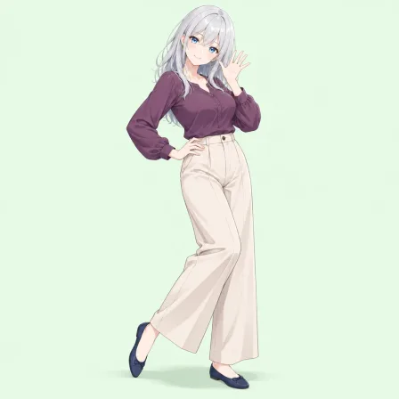 posing