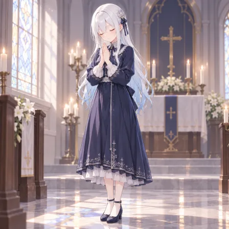 praying