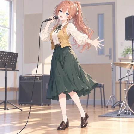 singing