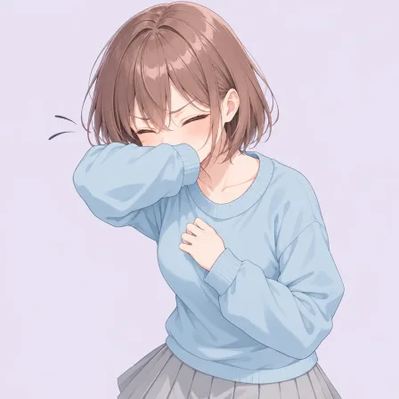 sneezing
