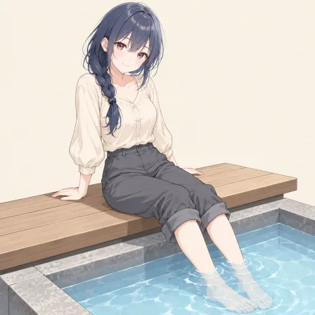 soaking feet