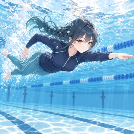 swimming
