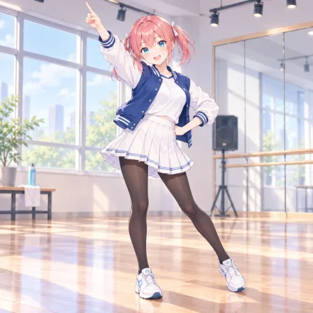 the pose