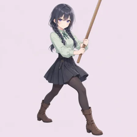 two-handed