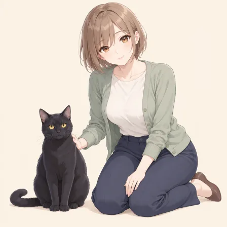 black cat