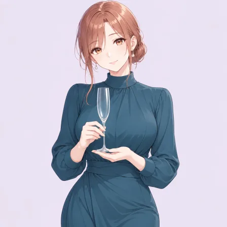 champagne flute