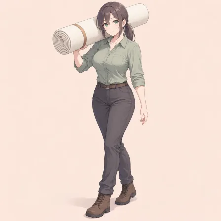 carrying over shoulder
