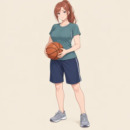holding ball