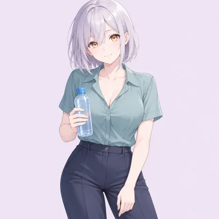 holding bottle