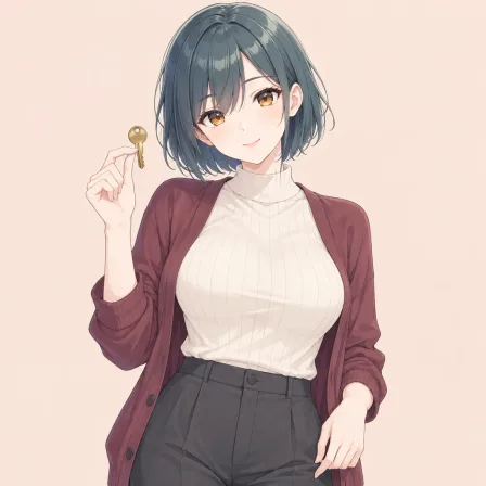 holding key