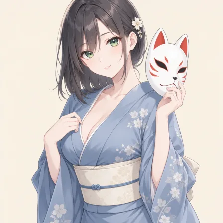 holding mask
