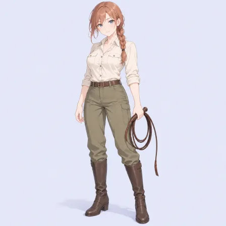 holding whip