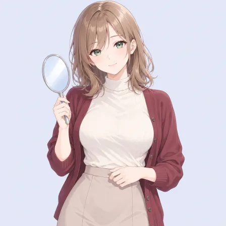 hand mirror