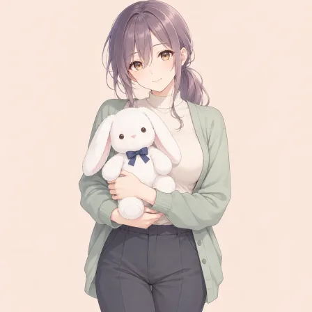 stuffed rabbit