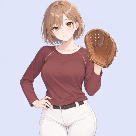 baseball mitt