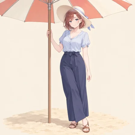 beach umbrella