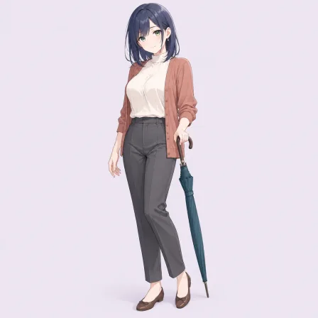 closed umbrella