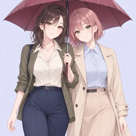 shared umbrella