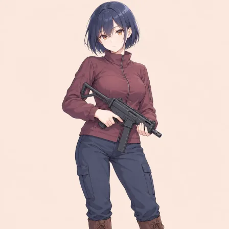 submachine gun