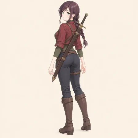 sword on back