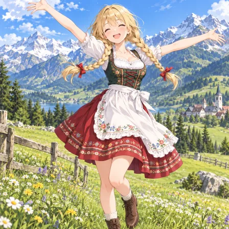 アルプスのディアンドル