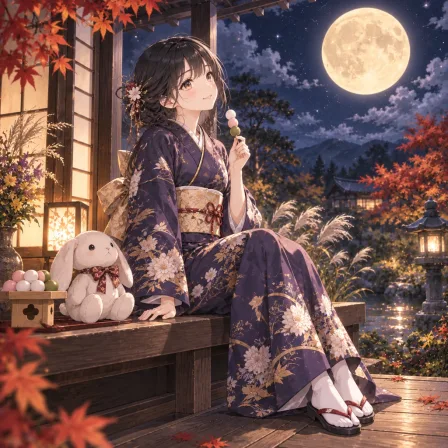 十五夜のお月見