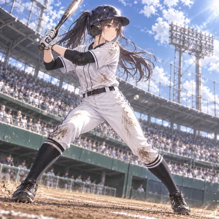 野球部の打席