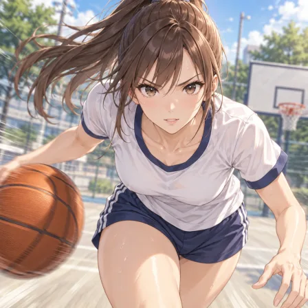 バスケ少女
