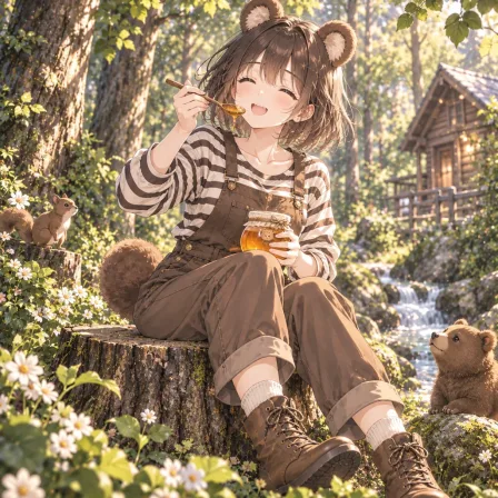 はちみつ熊娘