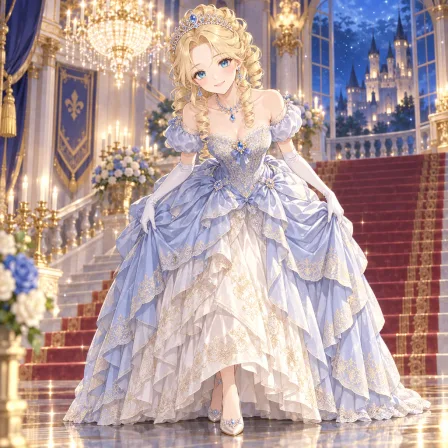 お城のプリンセス