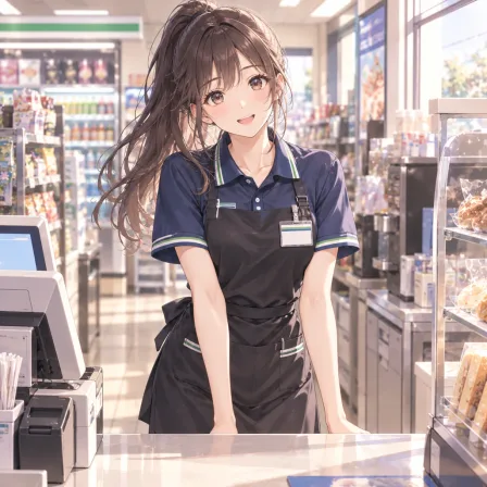 コンビニのバイト