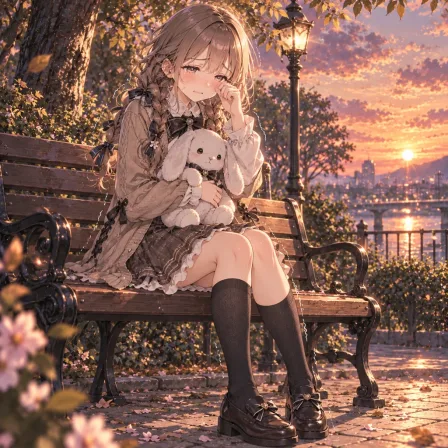 泣き虫少女