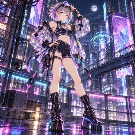 サイバー系ファッション