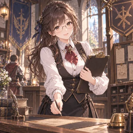 ギルドの受付嬢