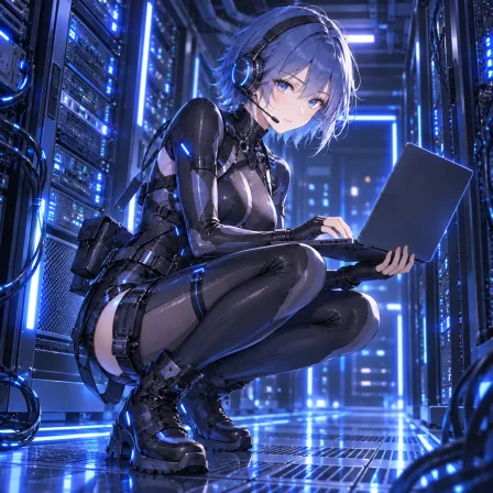 サーバールームの侵入者