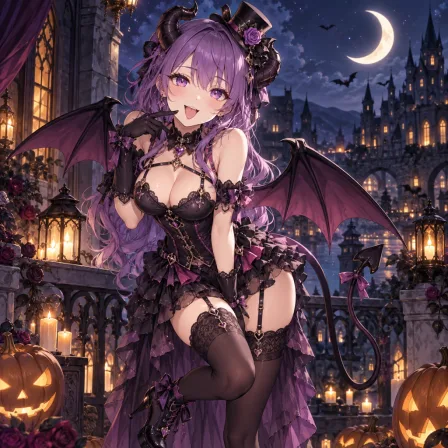 小悪魔ハロウィン